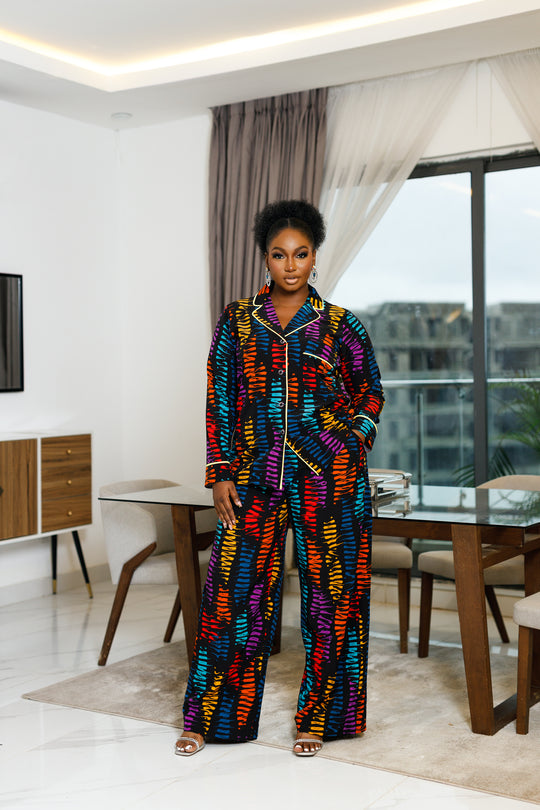 ODUN AFRICAN PRINT SHIRT SET