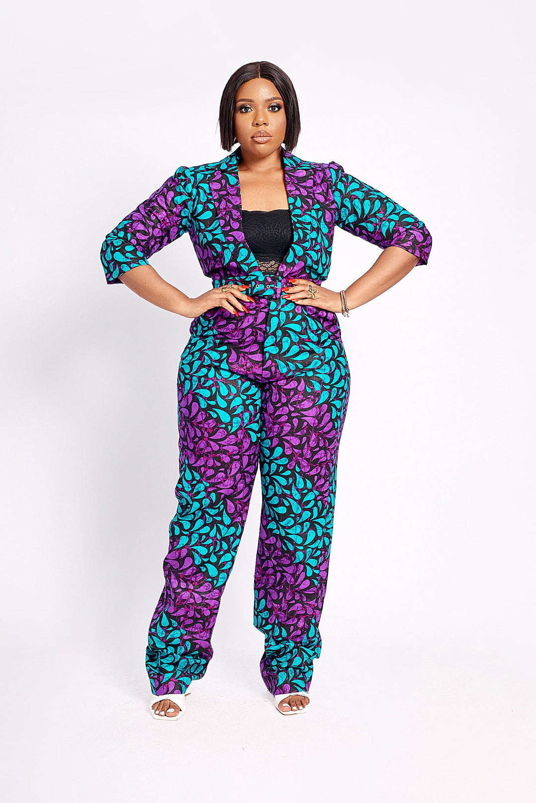 African Print Bolanle Jumpsuit