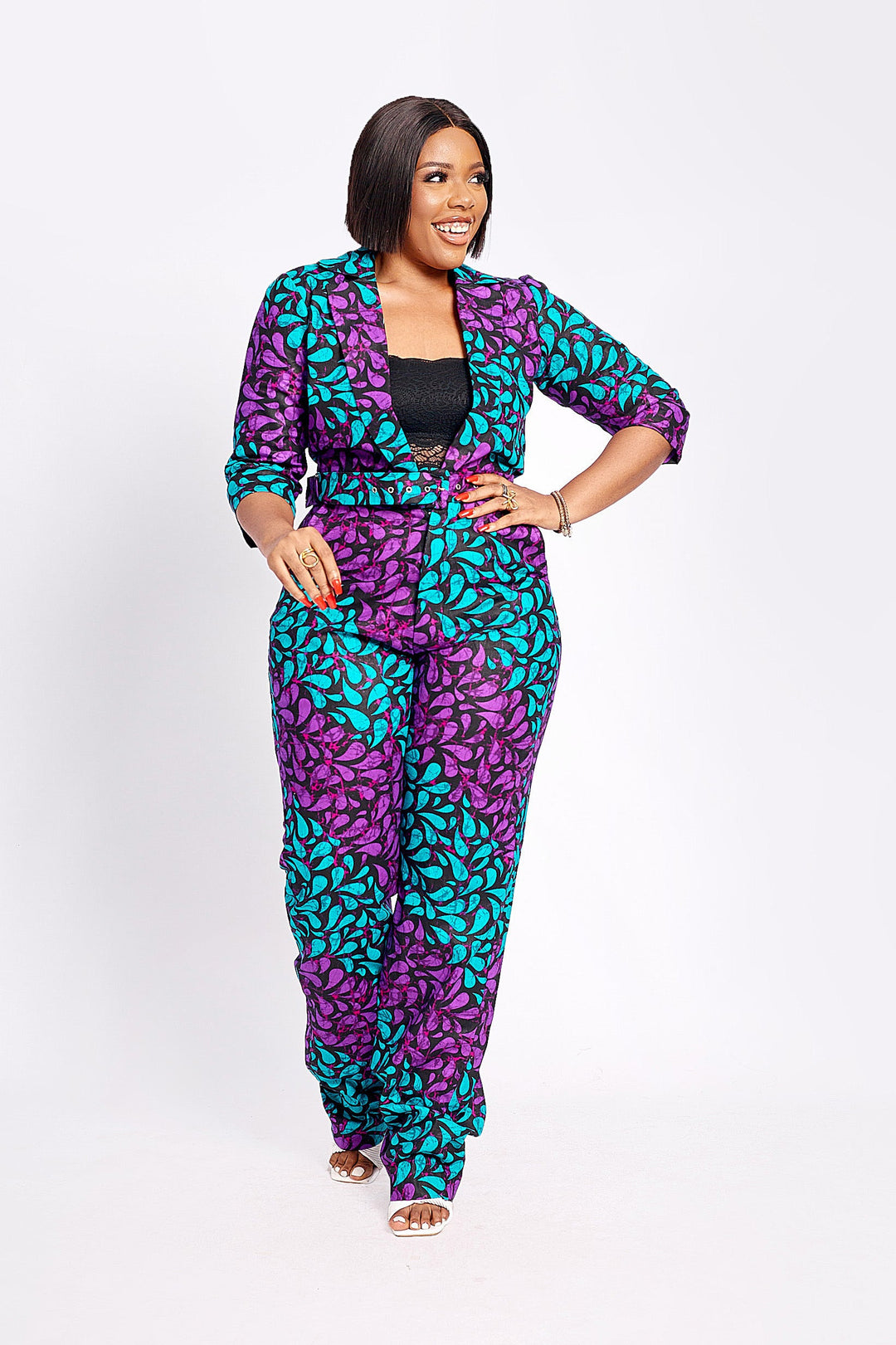 African Print Bolanle Jumpsuit