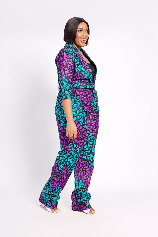 African Print Bolanle Jumpsuit