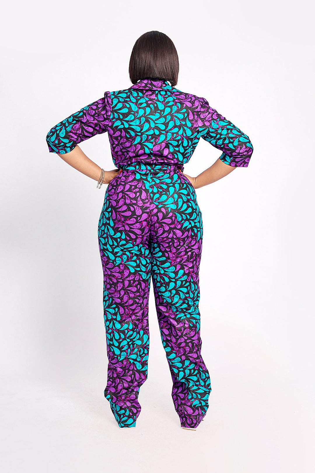 African Print Bolanle Jumpsuit