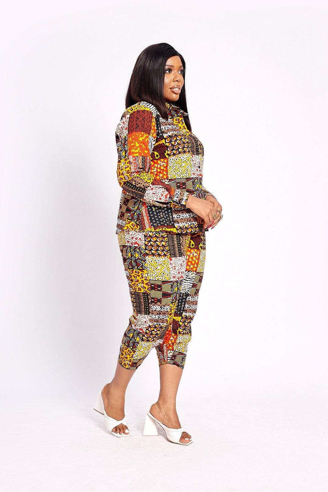 African Print Jemila Pants