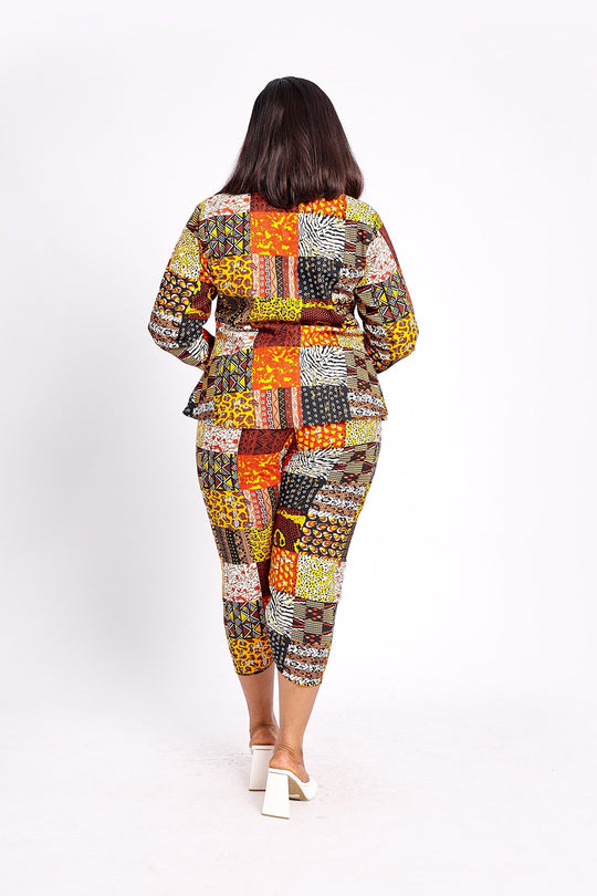 African Print Jemila Pants