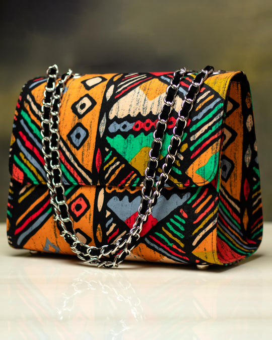 Tolulope African Print Handbag