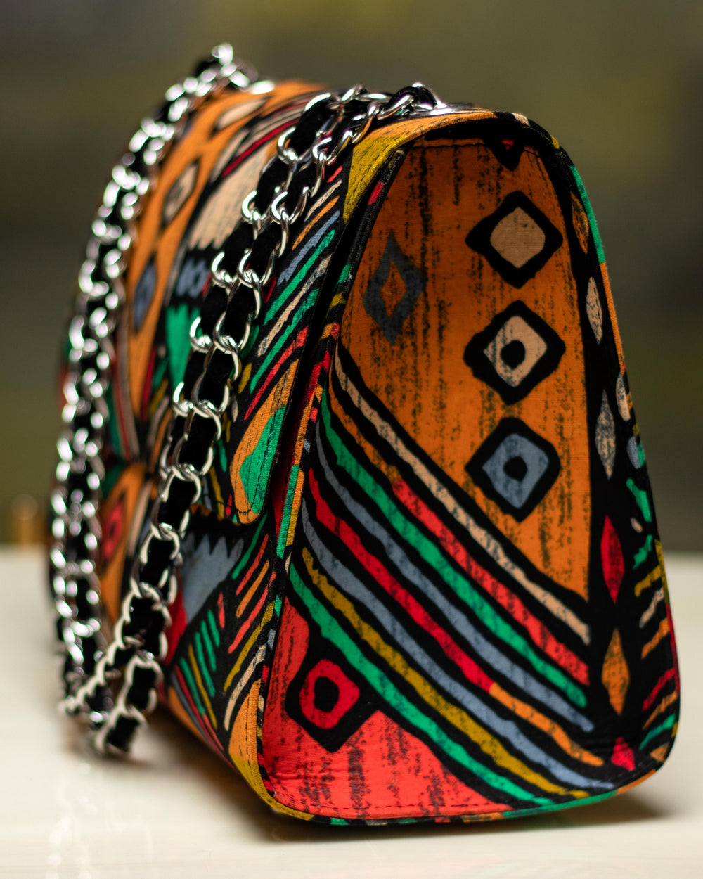 Tolulope African Print Handbag