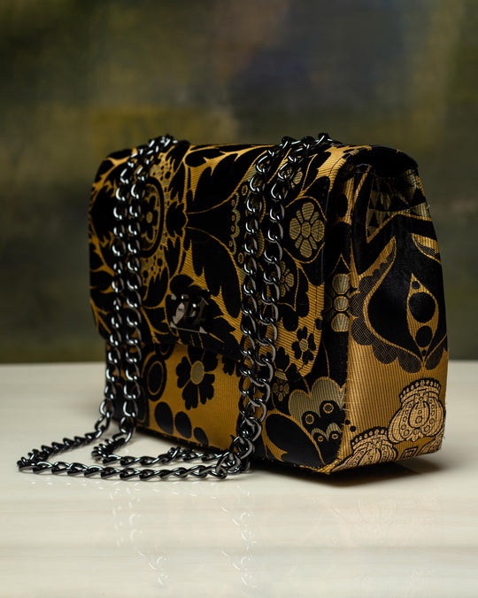 WEYIMI JACQUARD HANDBAG