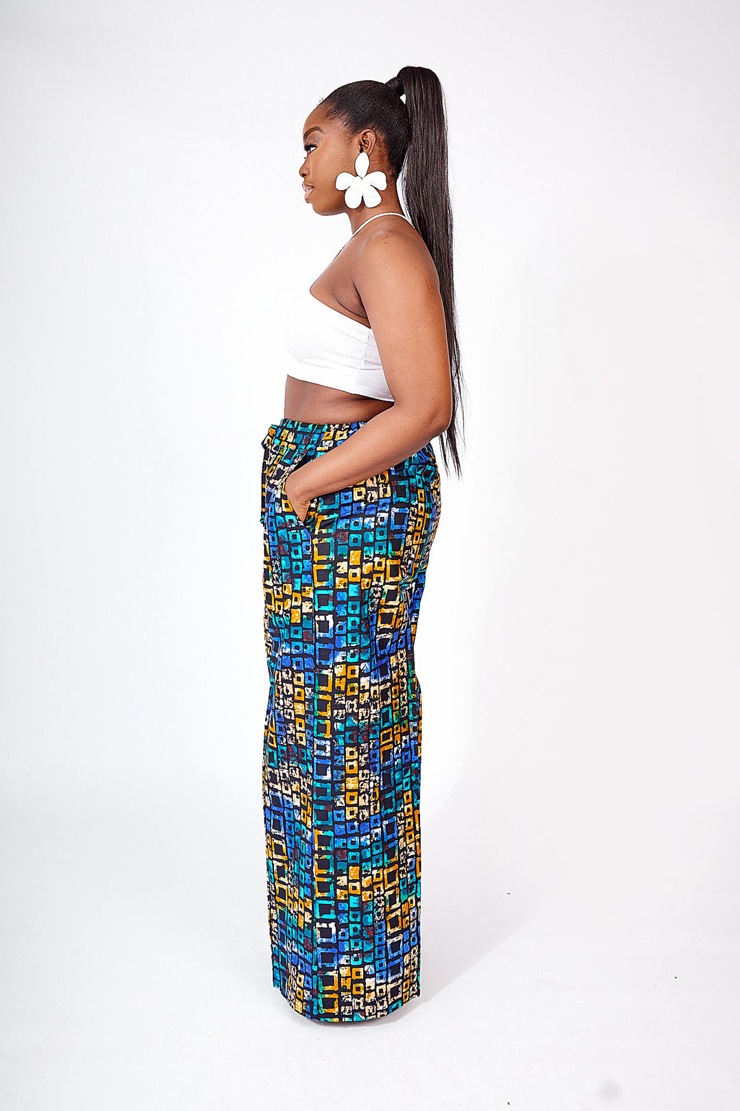 Kayin African Print Pants