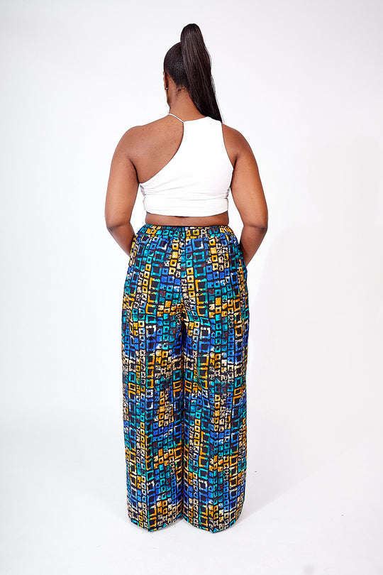 PANTALON LARGE KAYIN IMPRIMÉ AFRICAIN