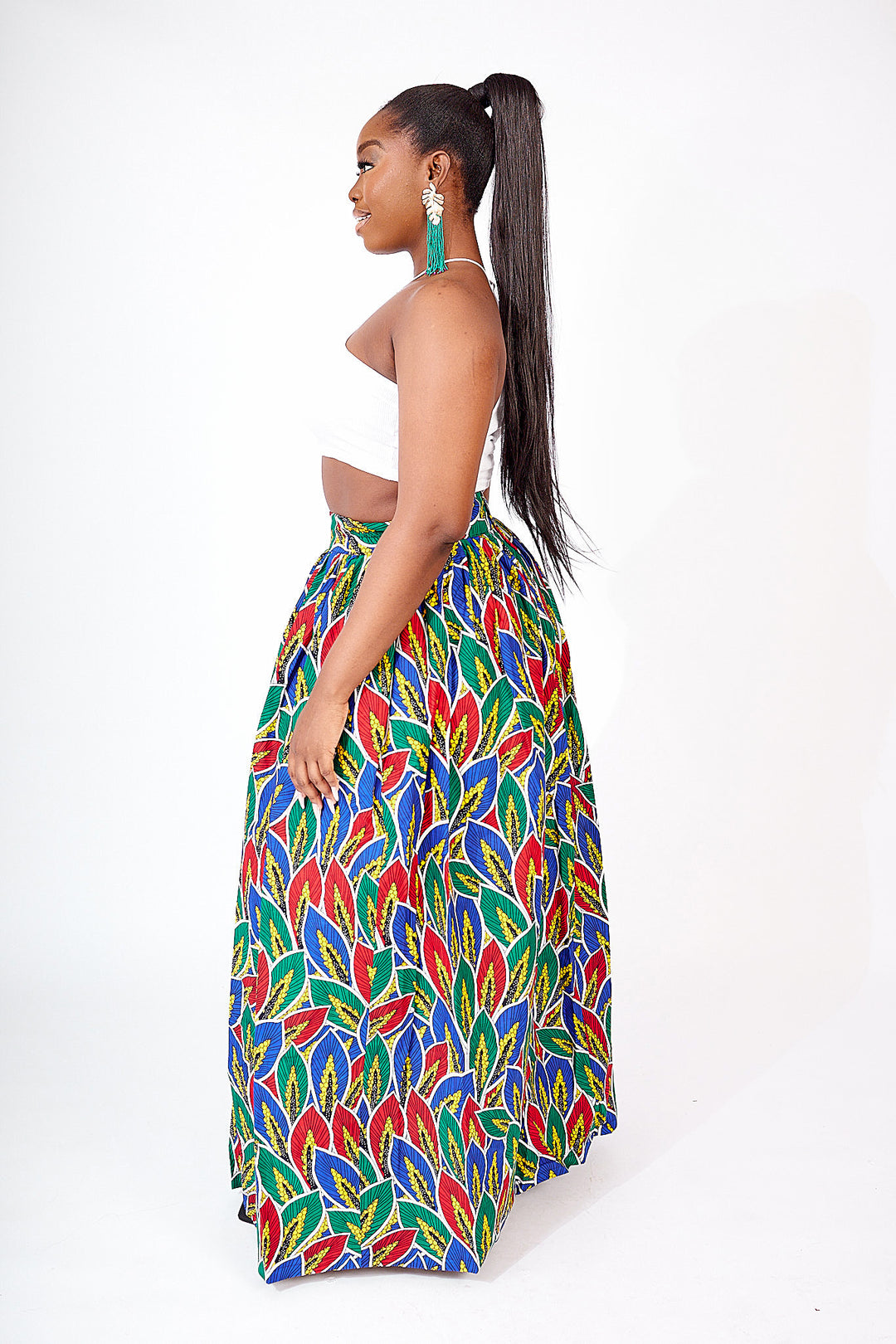 SAIA SEKI MAXI ESTAMPA AFRICANA