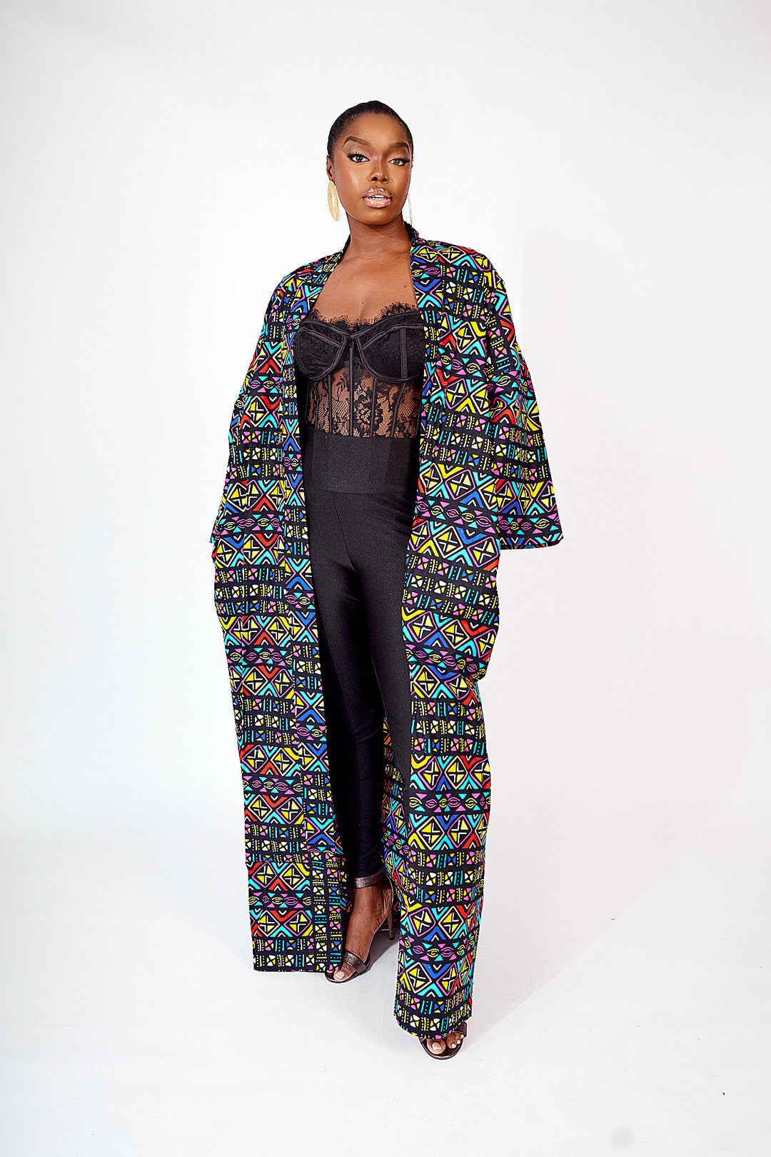 KIMONO FADEKE IMPRIMÉ AFRICAIN