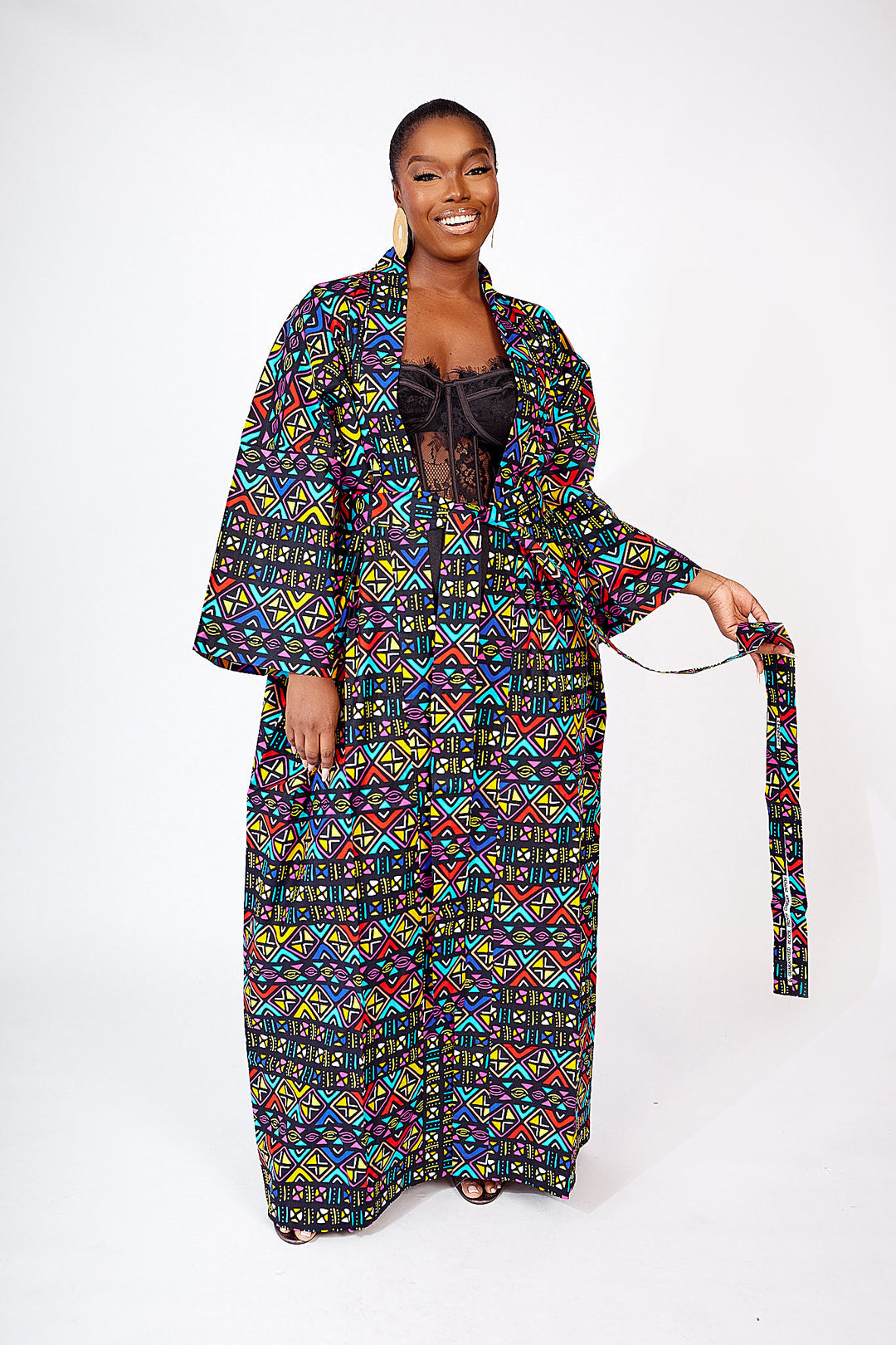 KIMONO FADEKE IMPRIMÉ AFRICAIN