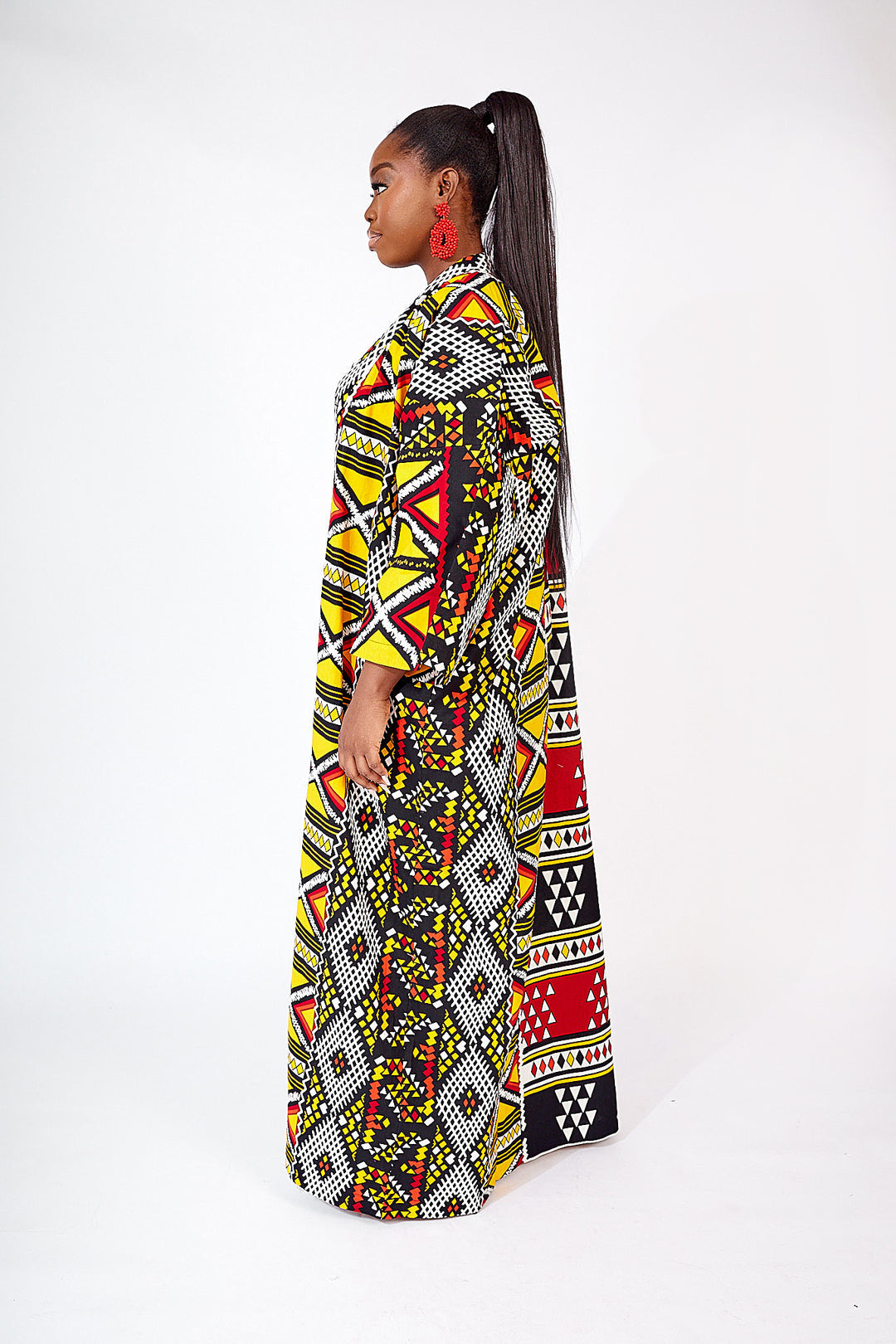 TOFY AFRICAN PRINT KIMONO