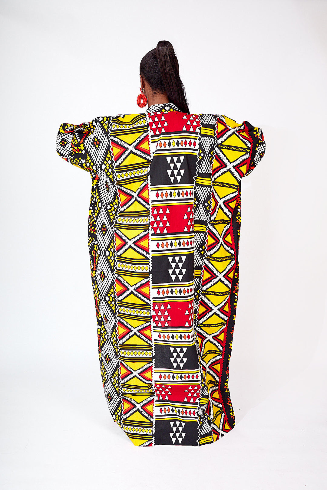 TOFY AFRICAN PRINT KIMONO