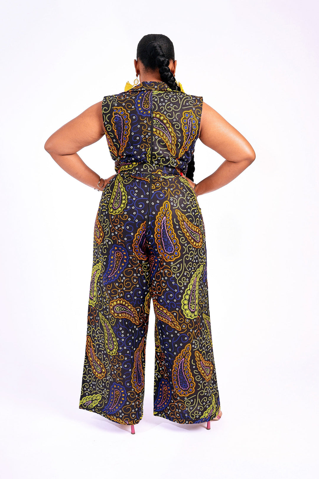 SALE YEJIDE AFRICAN PRINT JUMPSUIT