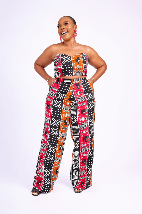 SALE AMAUCHE AFRICAN PRINT SET