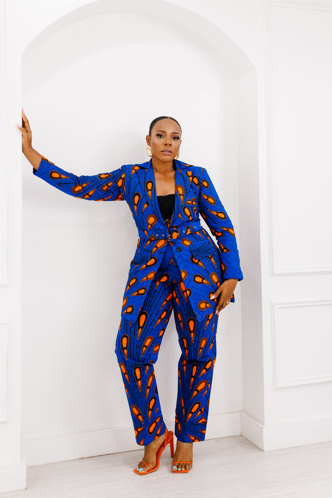 Lerato African Print Blazer