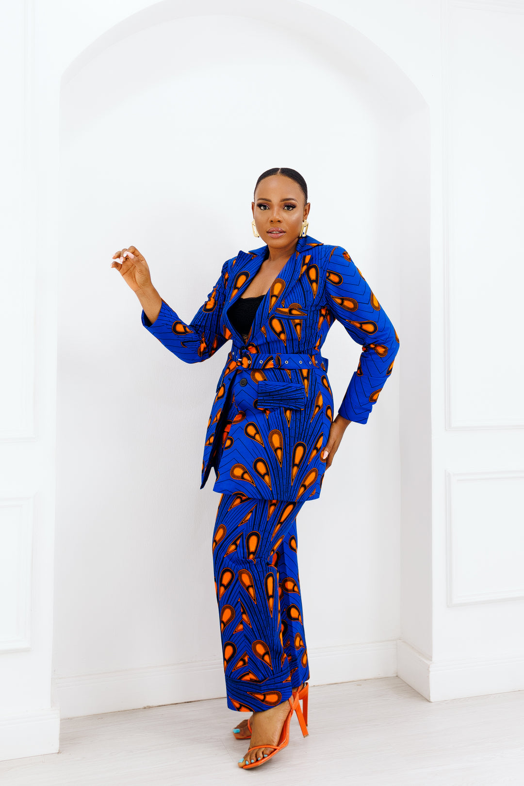 Lerato African Print Blazer