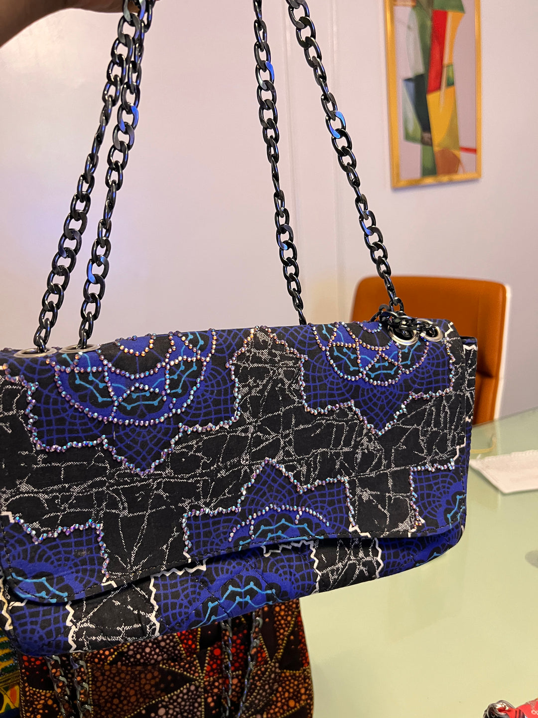 LORE Rhinestoned Handbag