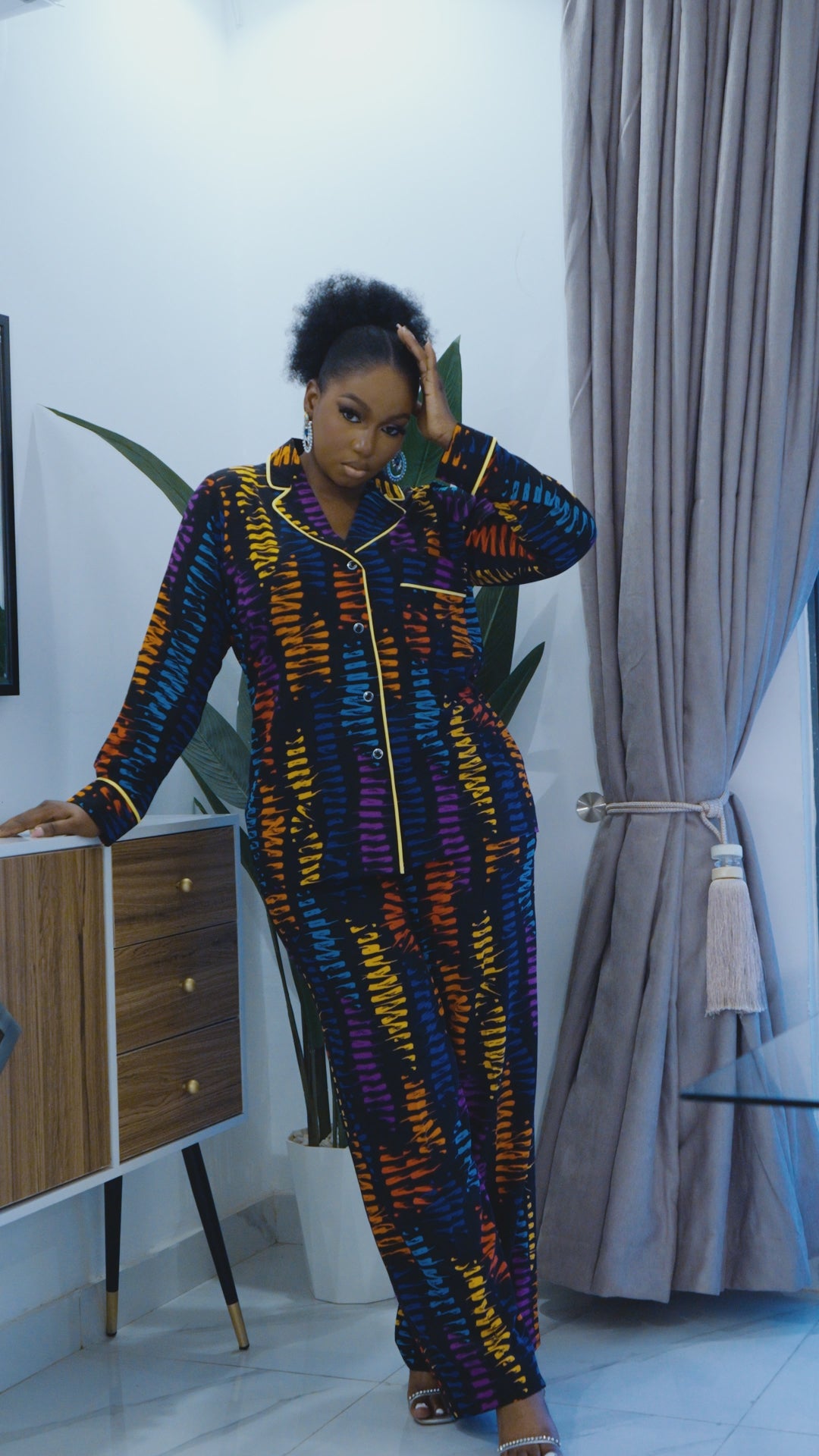 ODUN AFRICAN PRINT SHIRT SET