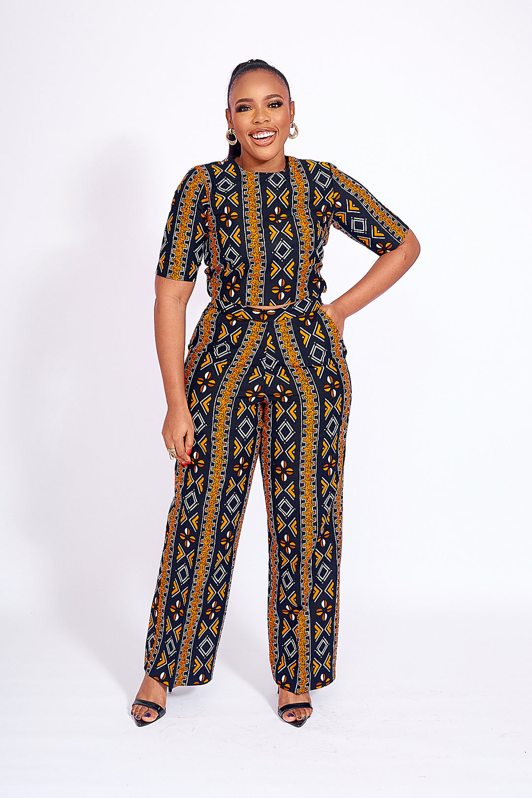 African Print Simi Pants