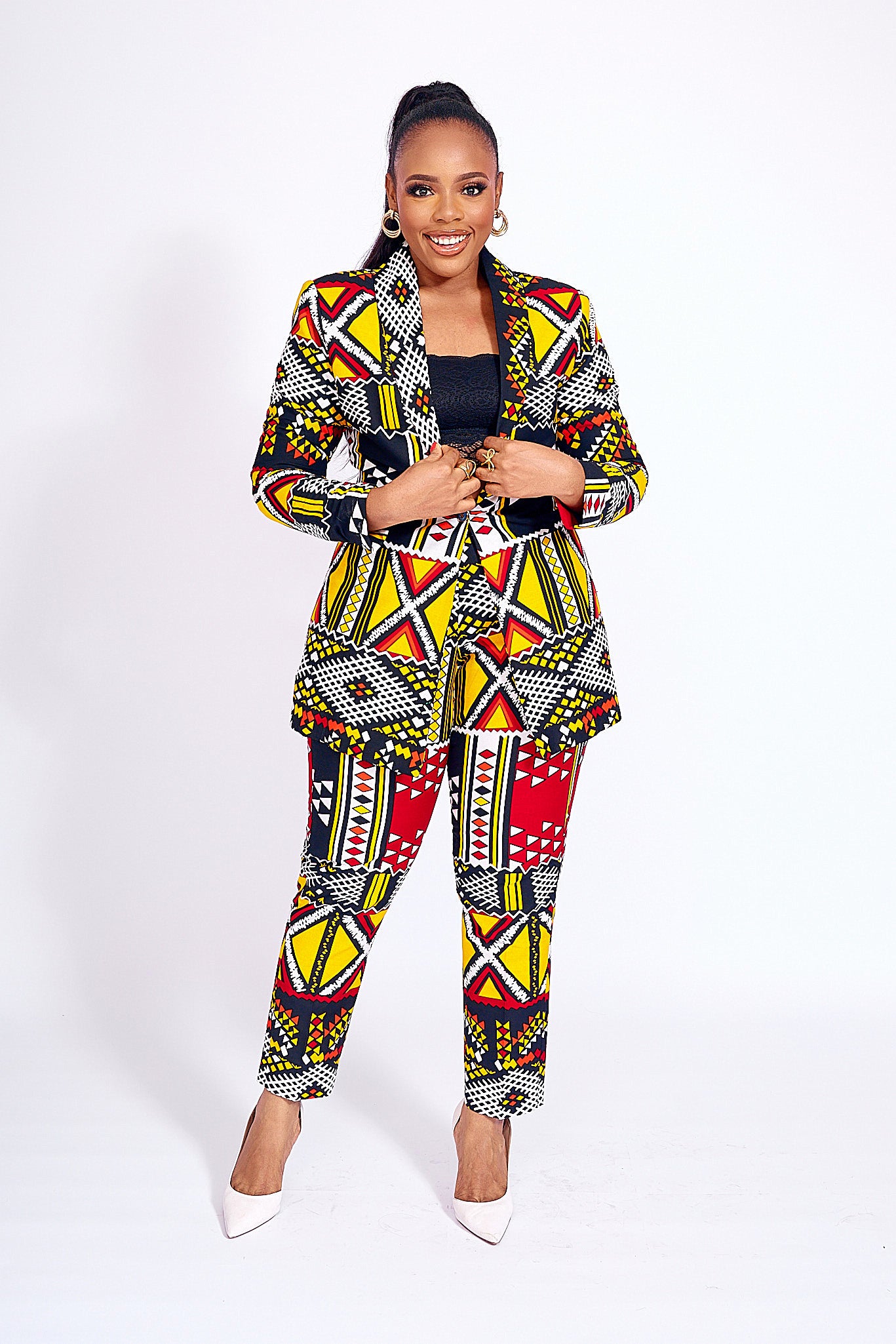 African Print Amaka Pants