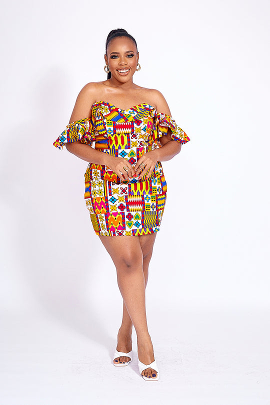 African Print Fatima Skirt