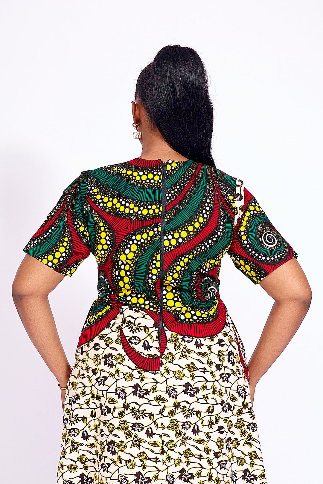 ROBE MAXI SADE IMPRIMÉ AFRICAIN