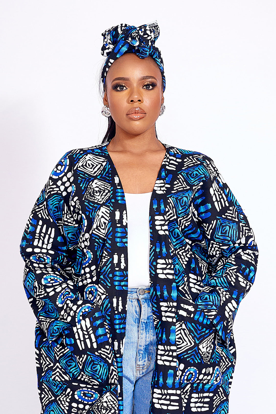 African Print Anele Kimono