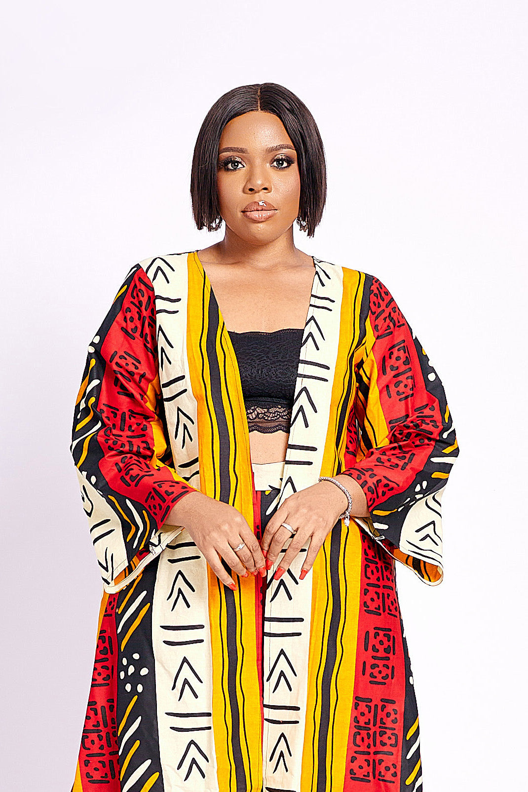 African Print Kimono in usa