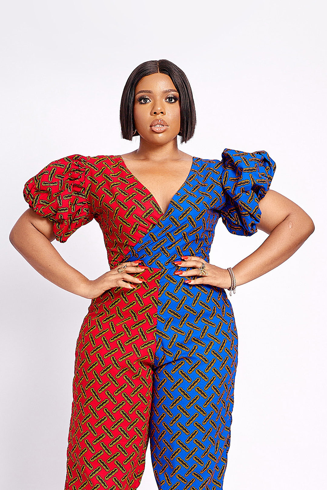 African Print Paloma Jumpsuit