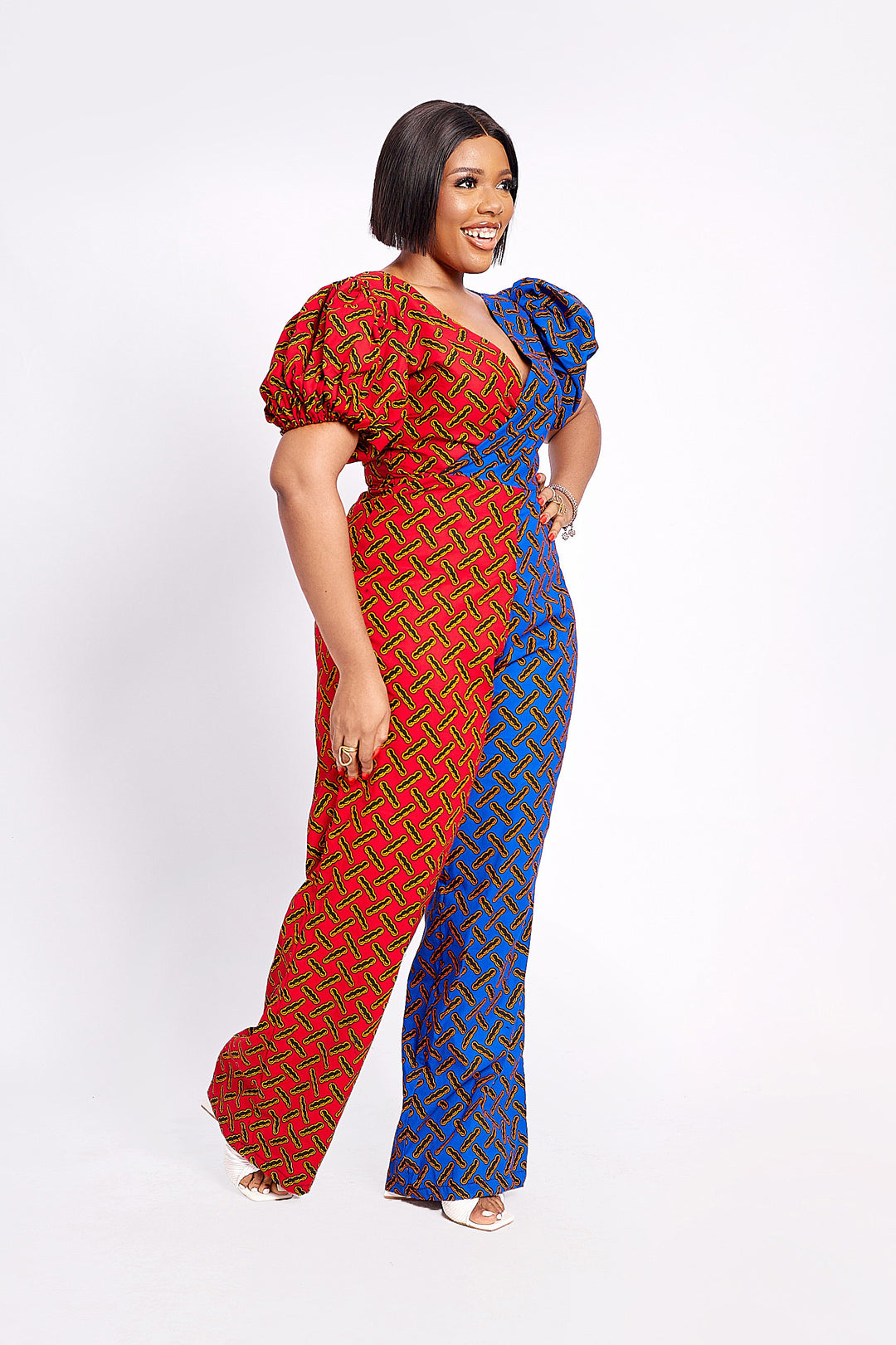African Print Paloma Jumpsuit