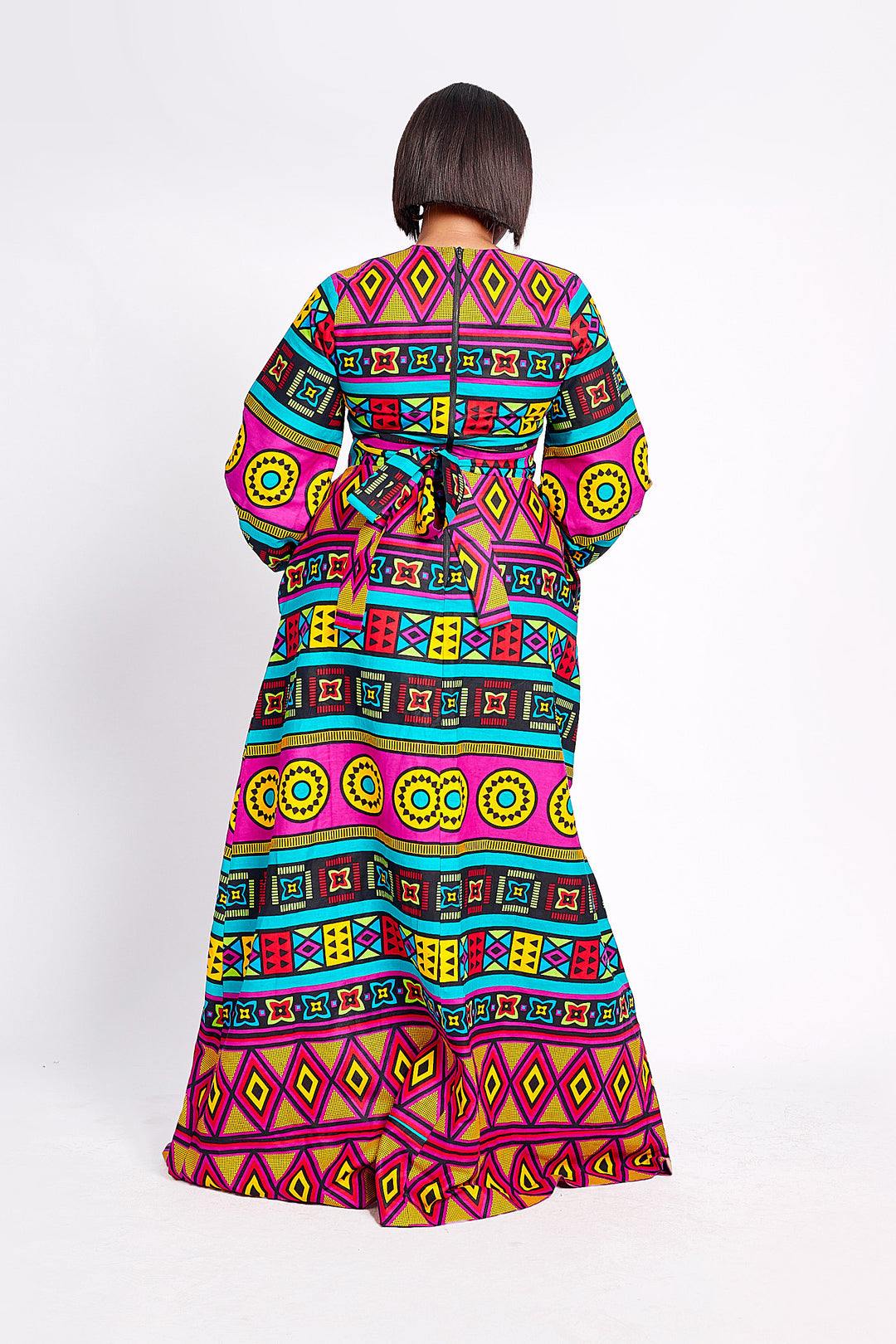 African Print Rufaro Maxi Dress