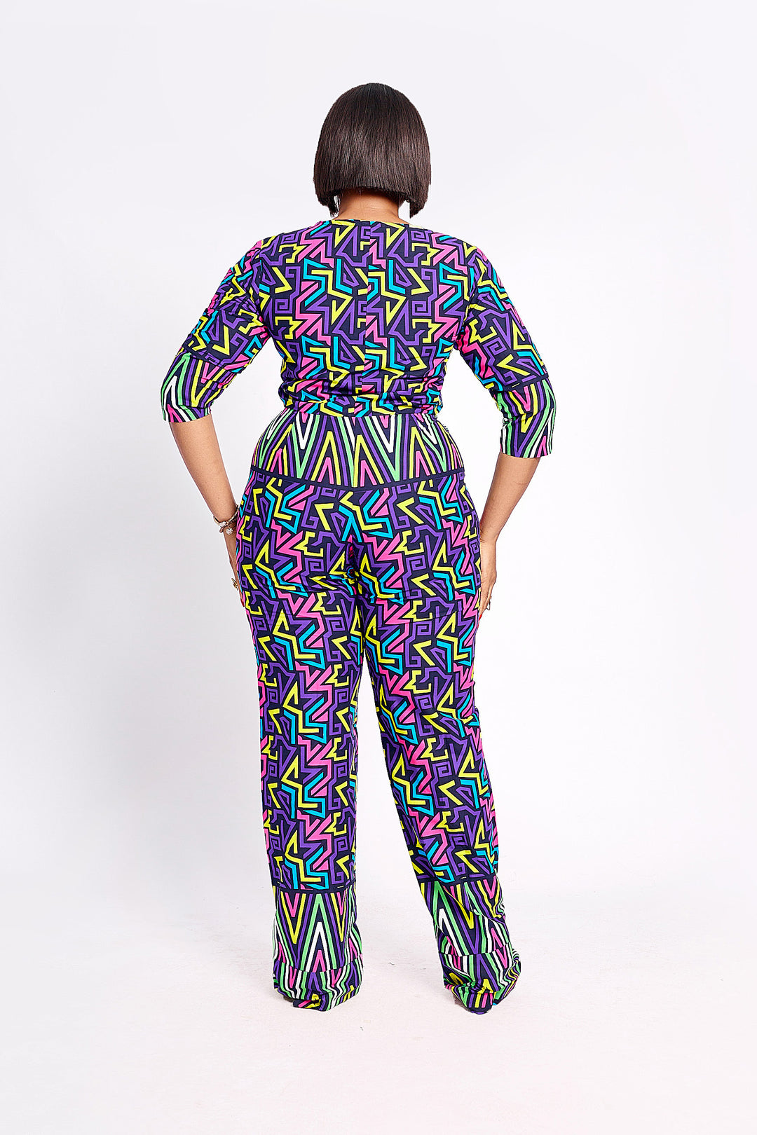 African Print Ebele Jumpsuit