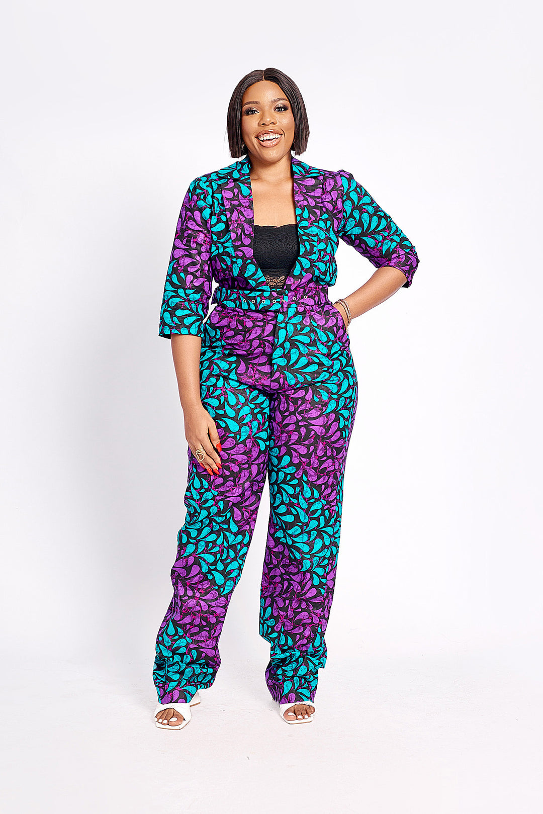 African Print Bolanle Jumpsuit