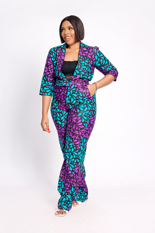 African Print Bolanle Jumpsuit