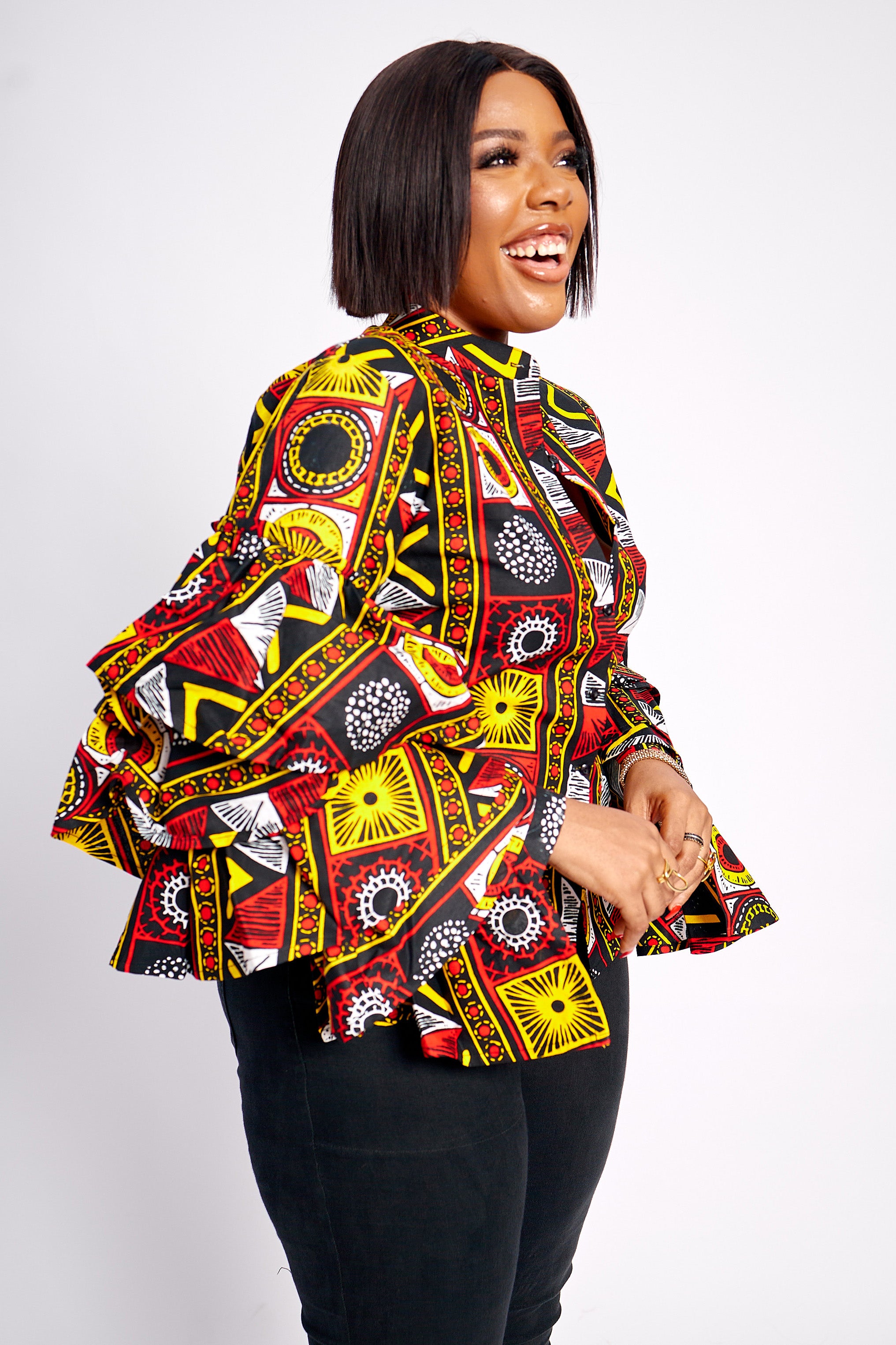 Nice african print tops online