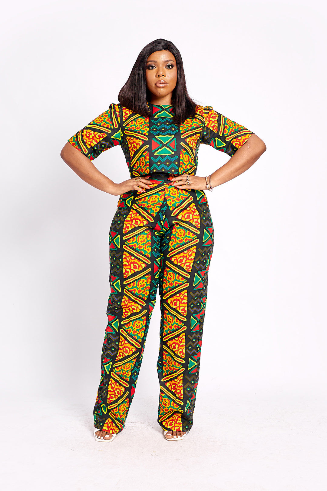 African Print Seni Pants