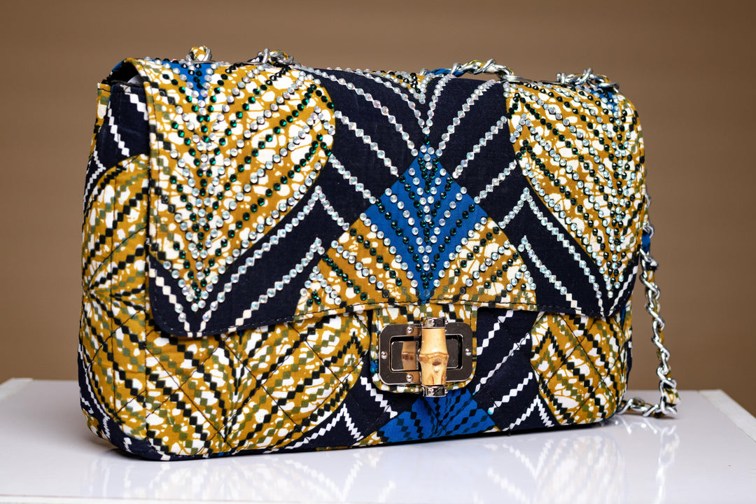 Gbemi Rhinestoned Handbag