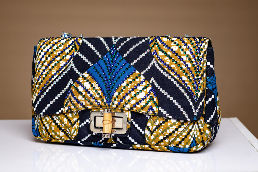 Gbemi Rhinestoned Handbag