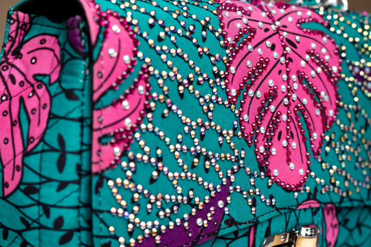 Oseye Rhinestoned Handbag