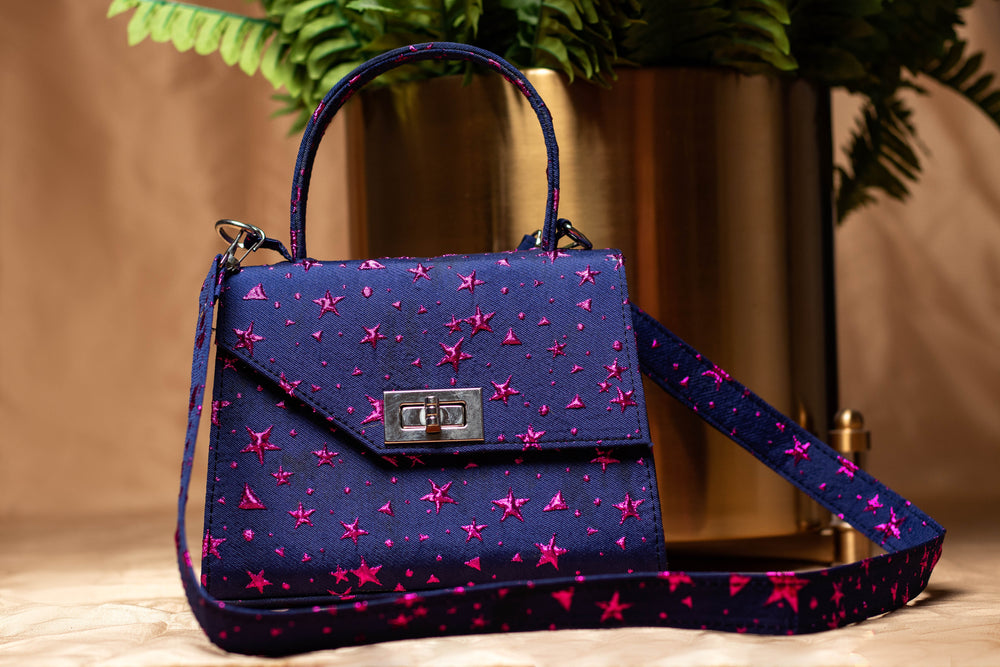 Kabari Handbag- Purple