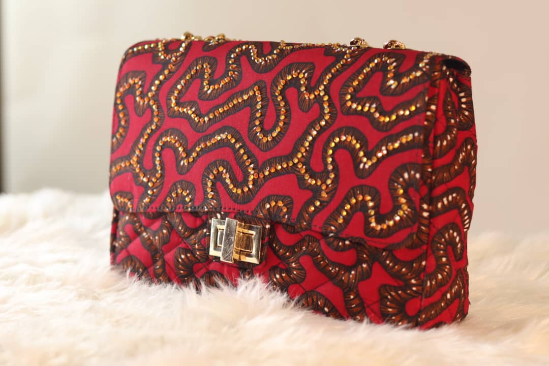 Amira Crystal Embellished Handbag